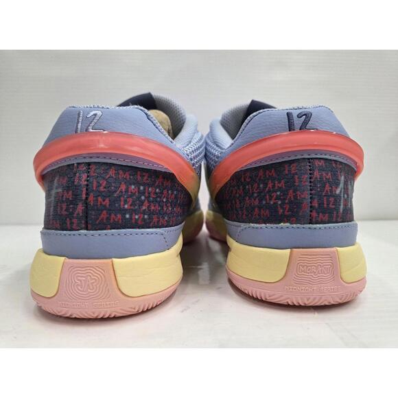 Nike Ja 1 Day One Shoes Mens Size 9 Blue Yellow Basketball Midnight Sneakers - Picture 6 of 12